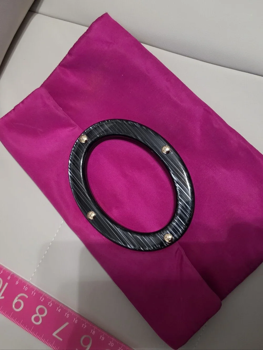 Kate Spade Pink Circle-Handle Tote Bag